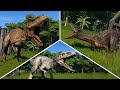 JURASSIC WORLD EVOLUTION - ALL 48 DINOSAURS || GAMEPLAY