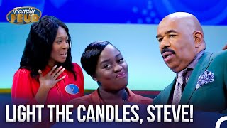 Steve Is Going Places Where NO Man Has Gone Ever Before! 😉 | Family Feud Ghana