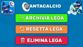 Come ELIMINARE una lega al fantacalcio screenshot 5