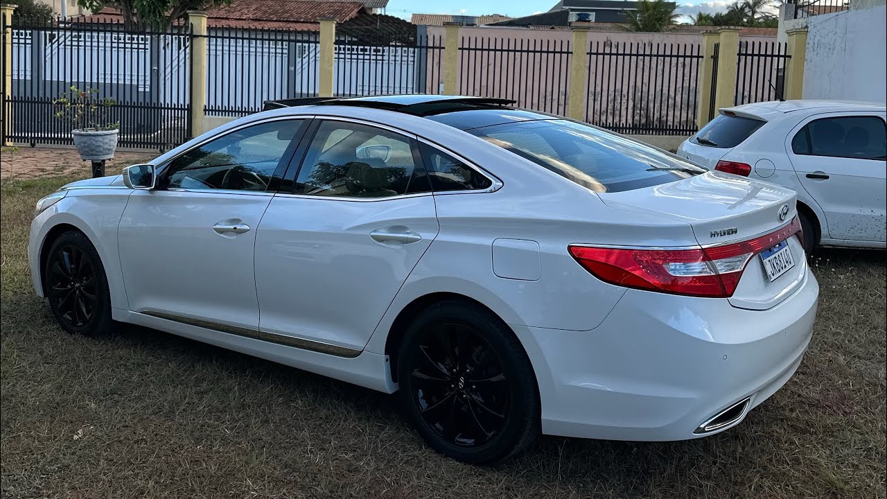 Azera 3 0 v6 nos detalhes branco p rola youtube
