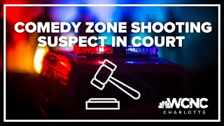 Comedy Zone shooting suspect appears in court