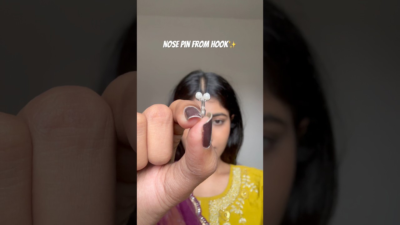 Nose Pin From Hook✨
