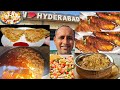 Hyderabad Street Food | Fried Fish | Pizza Paratha | Chicken Paratha Roll | Chana Chaat Masala