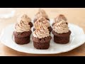 チョコレート・カップケーキの作り方 ラッピングあり Chocolate Cupcake｜HidaMari Cooking