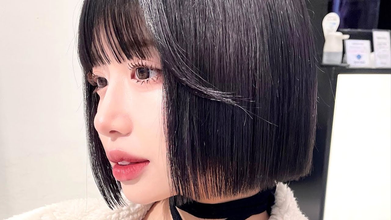 【毎日メイク】黒髪ボブにイメチェンしたのでメイクも変わったよ💄 YouTube