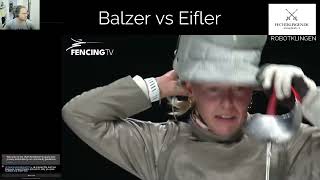 World Champs 2026 Women's Sabre Gold Medal Live Commentary: Balzer vs Eifler