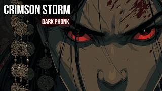 Dark Music for Deep Focus  CRIMSON STORM  3 Hour Japanese Phonk Mix