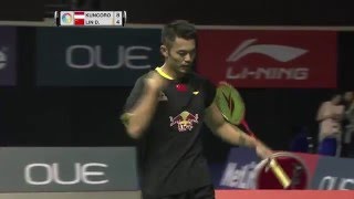 OUE Singapore Open 2016 | Badminton SF M5-MS | Sony Dwi Kuncoro vs Lin Dan