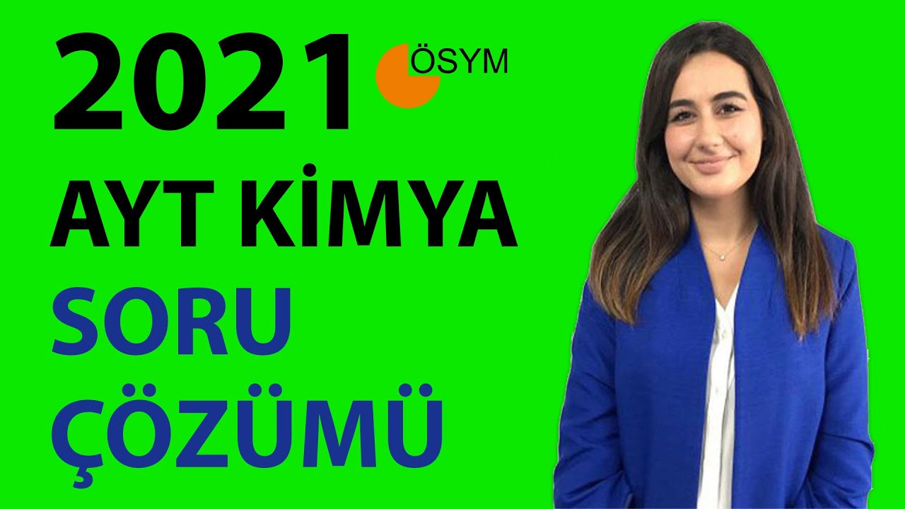 2021 AYT KİMYA SORULARI ve ÇÖZÜMÜ ✅✍️🧪 #ayt #tyt