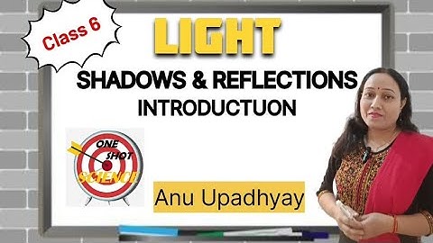 Class 6 Ch 12 LIGHT SHADOWS AND REFLECTIONS| One Shot Science