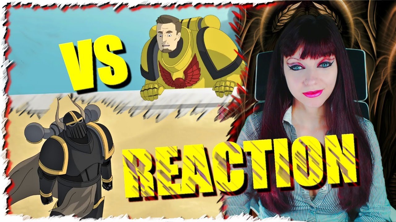 Имперский Кулак против Железного Воина — Анимационная реакция Warhammer 40k