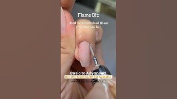 Luscious Glances Nail Drill Machine | All Drill Bits Explained