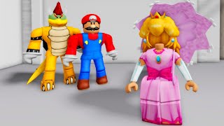 I Become PRINCESS PEACH to enter MARIO PARTY in Brookhaven..
