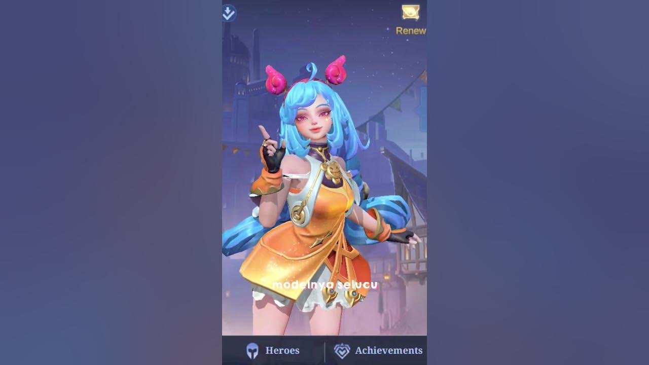 gak nyangka entrance hero baru cici yg unik banget! #mlbb