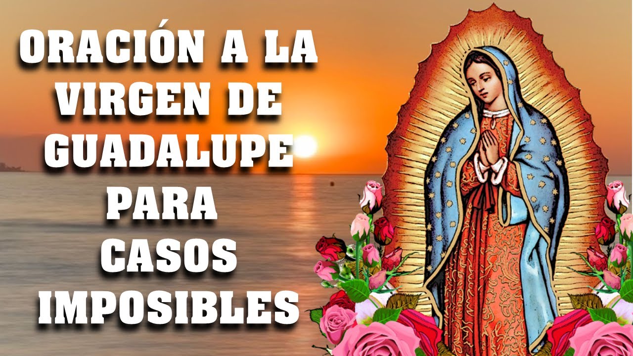 🌹 ORACIÓN PODEROSA a la Virgen de Guadalupe 🙏 para CASOS IMPOSIBLES y ...