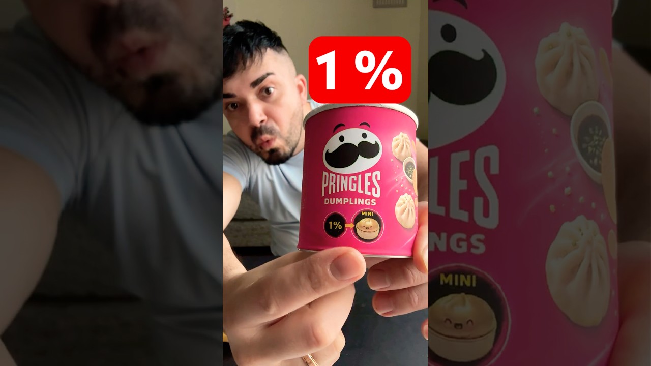 Pringles Dumpling Unboxing Goes WRONG #pringles #fail #shorts