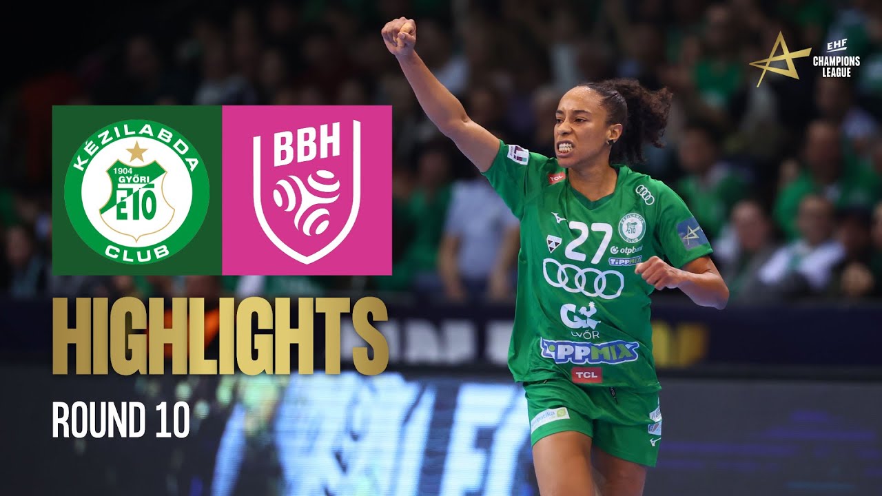 Györi Audi ETO KC 🆚 Brest Bretagne Handball | Round 10 | EHF Champions League Women 2024/25