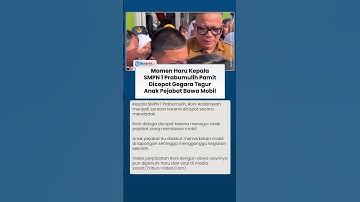 Buntut Tegur Anak Pejabat yang Bawa Mobil ke Sekolah, Kepala SMPN 1 Prabumulih Dicopot dari Jabatan