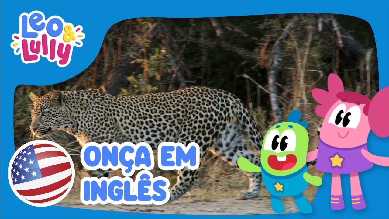 A Onça em Inglês! | Aprender Inglês com os Animais! - YouTube