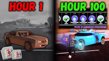 I Spent 100 Hours in Roblox Jailbreak