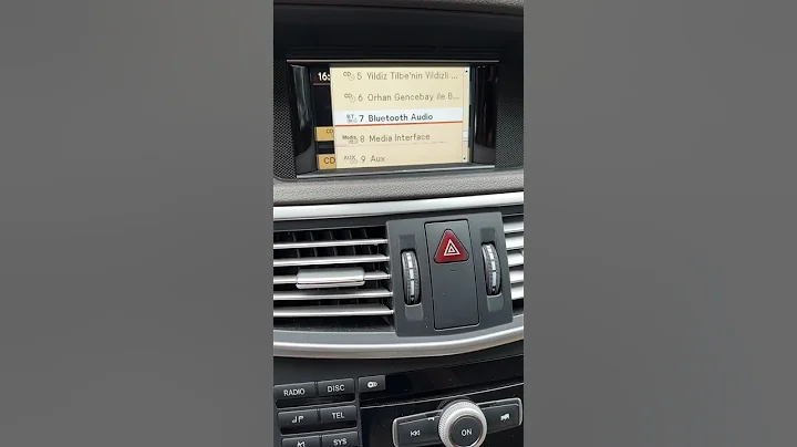 Mercedes E W212 Bluetooth Audio Aktivasyonu | #mercedes #shorts #audio