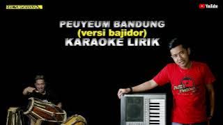 Peuyeum bandung karaoke lirik - putra panggugah