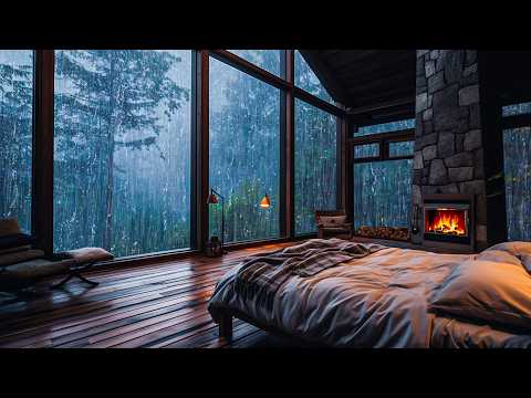 Sleep Well with the Sound of Rain and Distant Thunder – White Noise for Peaceful Nights