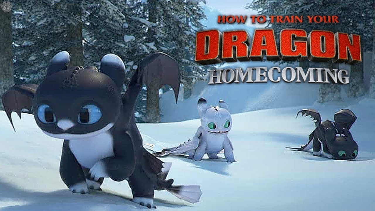 HTTYD Homecoming Toothless Kids Edit - YouTube