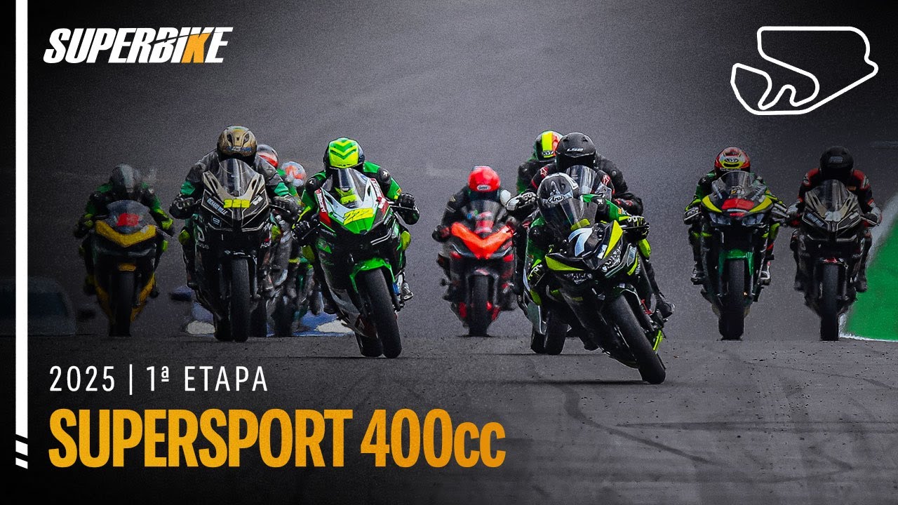 SBK 2025 - 1ª Etapa SuperSport 400cc - Autódromo de Interlagos - SP ...