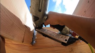 Nailing hardware for Rafters