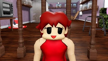 FNF Girlfriend Vs ESCAPE EVIL GRANDMA! (FIRST PERSON OBBY) Walkthrough and All Jumpscares