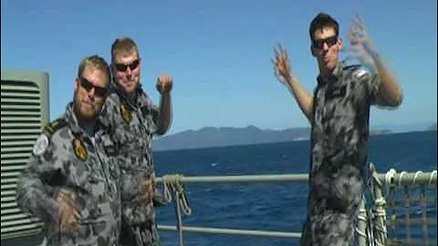 I'm on a boat - Australian Navy Style