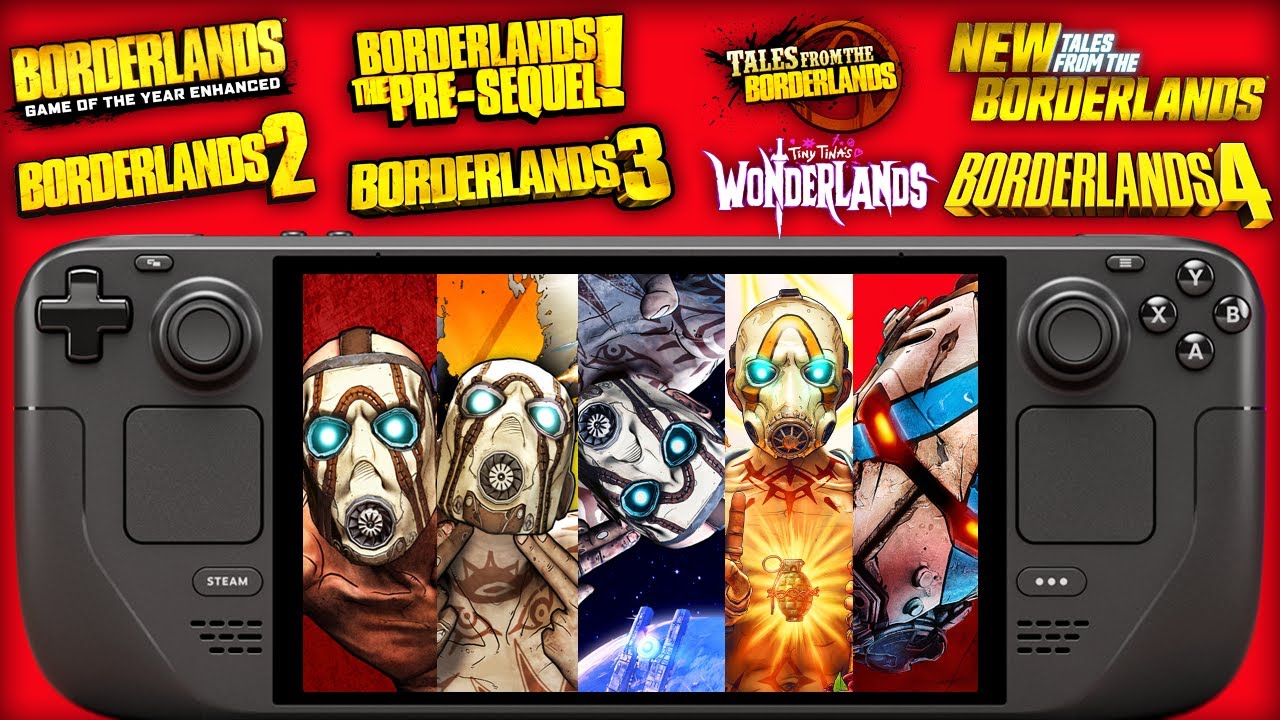 ALL Borderlands Games Tested On Steam Deck In 2025