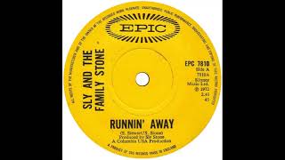 UK New Entry 1972 (81) Sly & The Family Stone - Runnin' Away