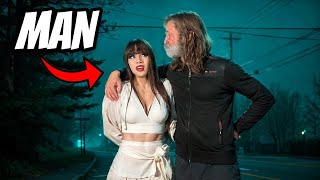 I Pretended To Be A Girl In Public At Night #4 (Prank)