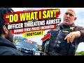 “Do What I Say!” Officer Threatens Arrest During Tense Police Encounter | Bodycam