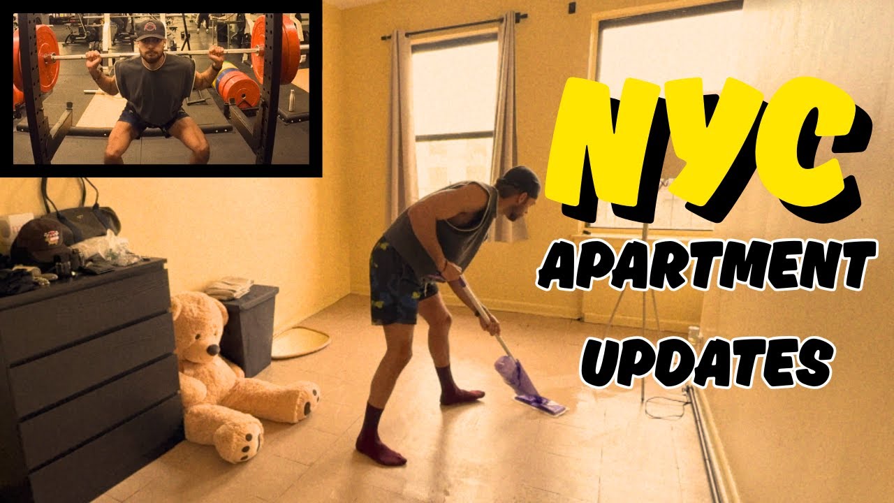 NYC Solo Adventures: Why I Had to Re-Clean My Floors Again…🧹 + NYC Life Reset & Leg Day