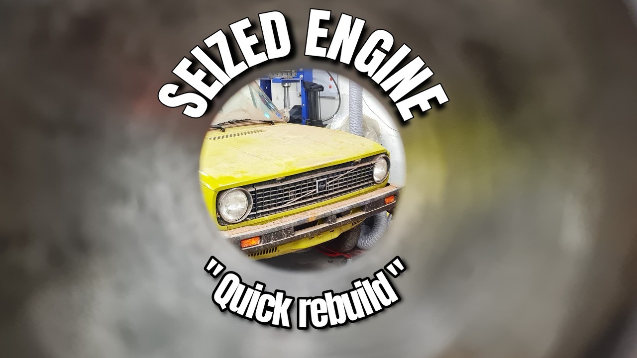 The SEIZED Volvo 66 (DAF 66) Engine is putting up a FIGHT!