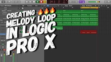 Creating 🔥Melody Loop |  Logic Pro X