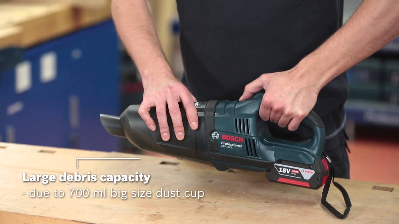 Portable Cleaner | Vacuum Machine | Bosch Cordless Cleaner - YouTube