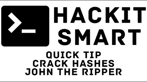 Quick Tip: Crack Hashes / Passwords With John The Ripper