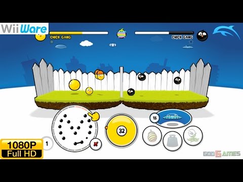 Chick Chick Boom - WiiWare Wii Gameplay 1080p (Dolphin GC/Wii Emulator)