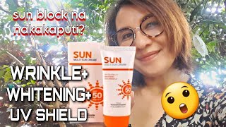 FOODAHOLIC SUN MULTI  SUN CREAM SPF50 PA+++/whitening & anti wrinkles