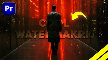 Cool Watermark On Adobe Premiere Pro