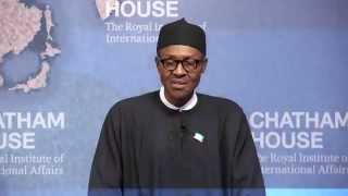 Gen [rtd.] Buhari - Chatham House, UK Speech - 02262015