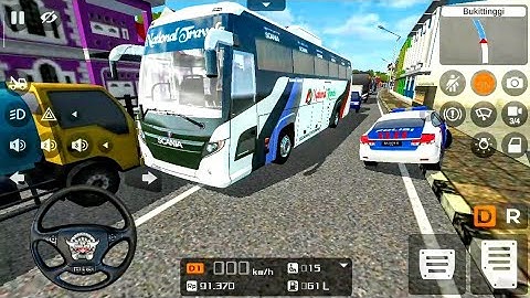 Bus Simulator Indonesia #13 Scania Touring Bus Drive ! Android gameplay