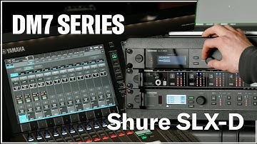 Controlling Shure SXL-D from Yamaha DM7 series