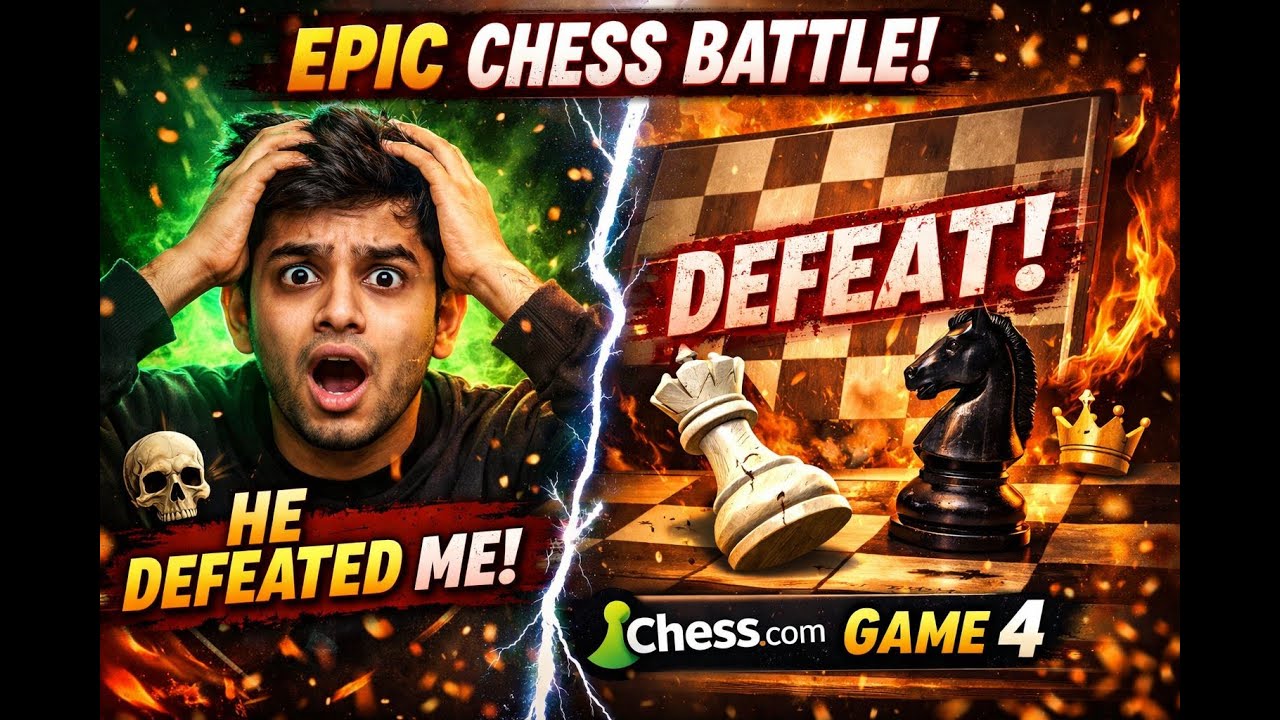 4th Chess.com Game: Hot Streak SNAPS in INSANE Loss After 2/3 Wins! 😤♟️ ...