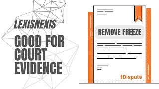 Unlock My LexisNexis Report How to Remove Security Freeze Fast I Dispute Repair 