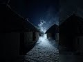 Image PromptQuiet African village at midnight, moonlight, fog between huts, eerie atmosphere, cine